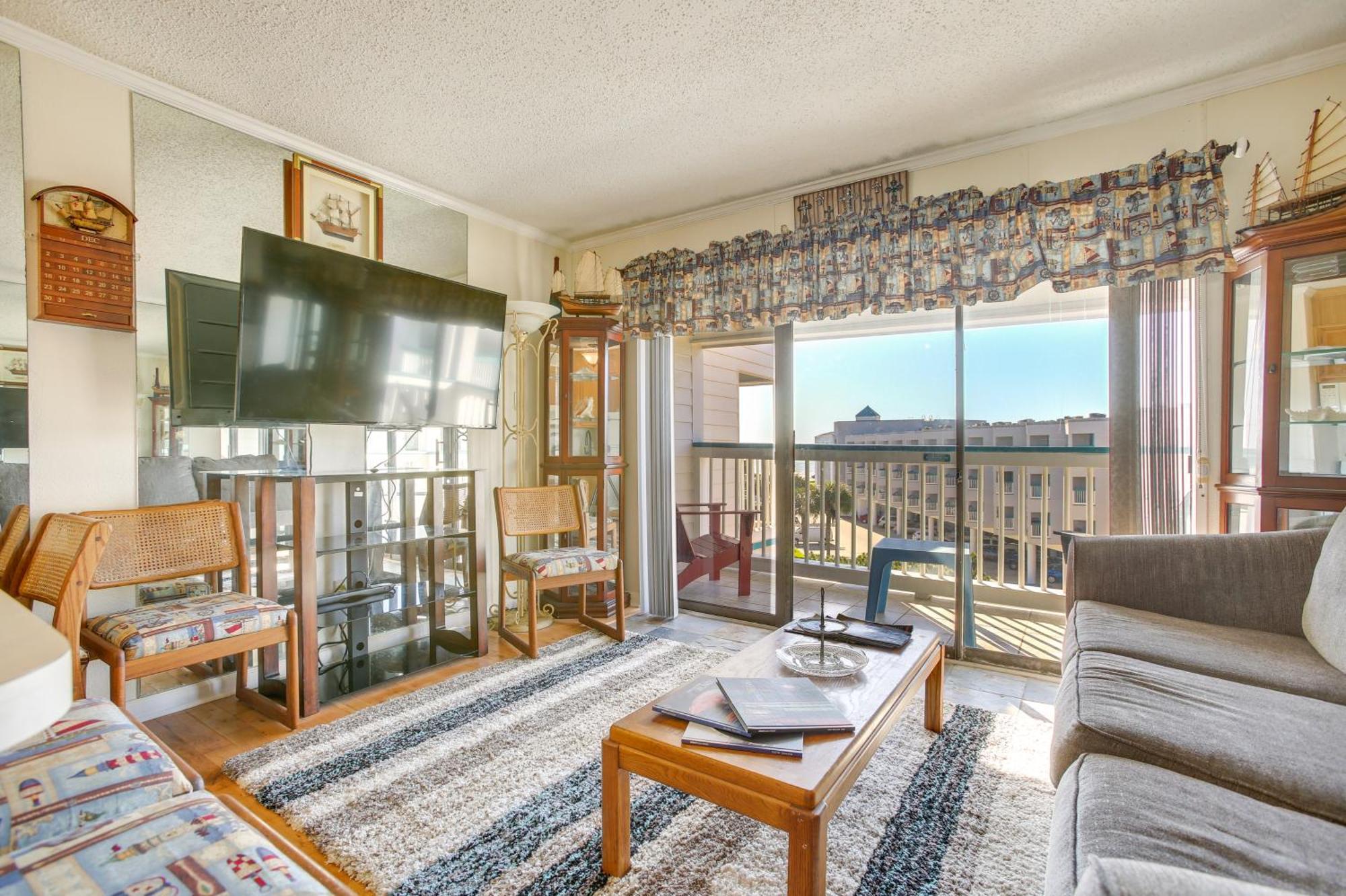 Апартаменты Galveston Retreat With Balcony And Gulf Views! Экстерьер фото